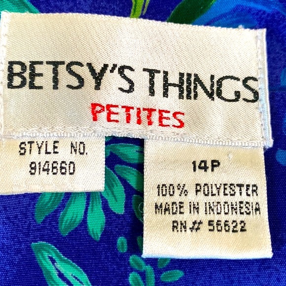 Betsey’s Things blue dress - Picture 6 of 7